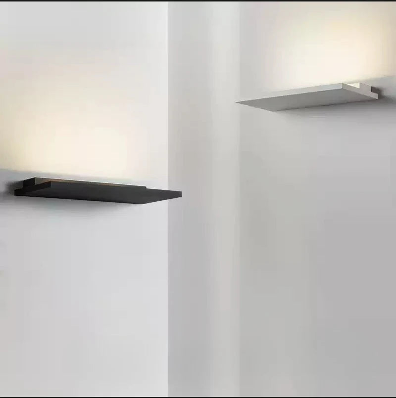 Afralia™ LED Wall Light Aluminum Bedroom Living Room Decor Sconce Fixture