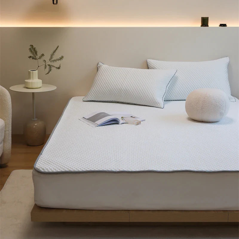 Afralia™ Ice Bean Cooling Mat & Pillowcase Set - Premium Bed Cooling Technology