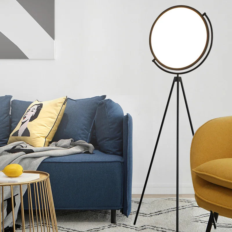 Afralia™ LED Floor Lights: Modern Creative Lighting for Bedroom, Living Room, Dining Room