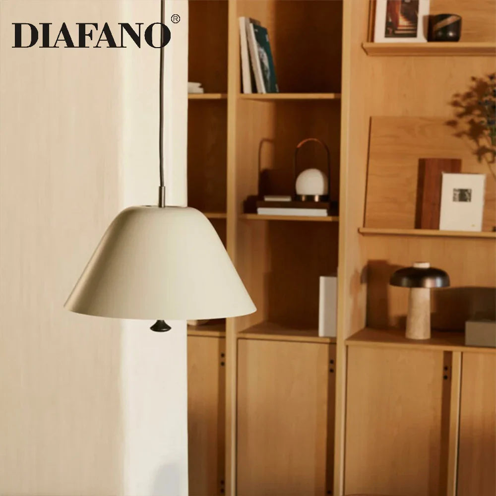 Afralia™ Modern Metal LED Pendant Chandelier for Dinning Room Table