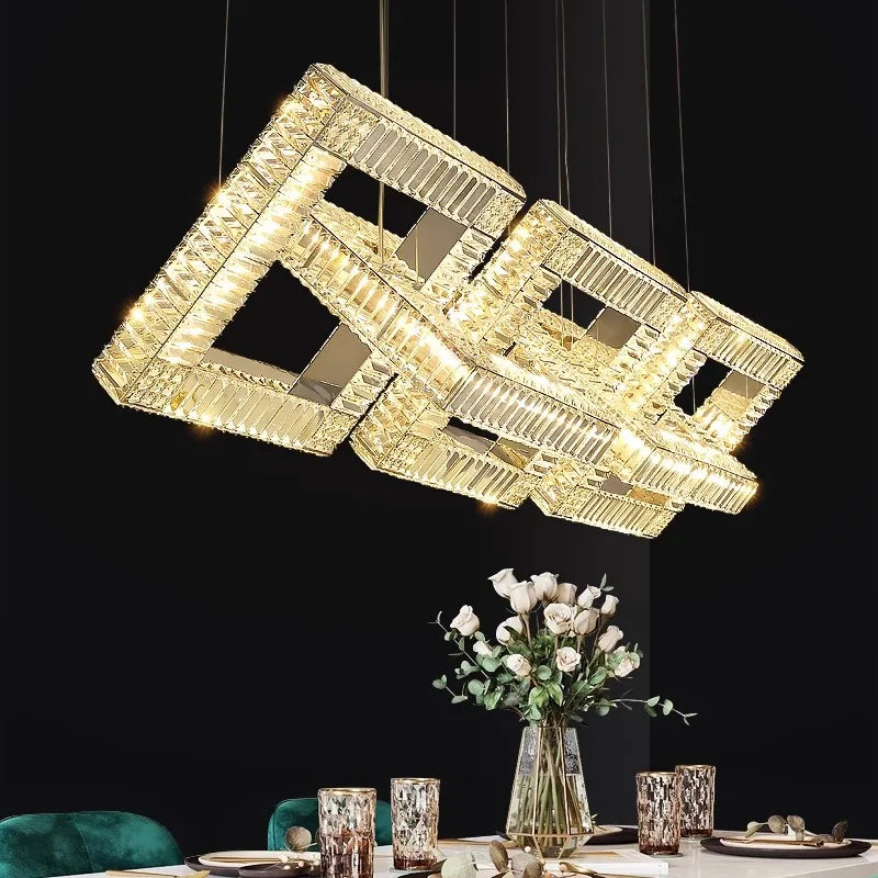 Afralia™ Modern Chandelier Pendant Light for Dining Room Ceiling, Indoor Lighting