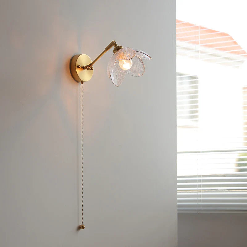 Afralia™ LED Glass Wall Light Fixture Up Down Rotate Modern Living Room Bar