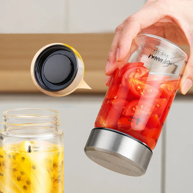 Afralia™ Glass Sealed Jug | Vacuum Airtight Food Storage Jar | Kitchen Organizer