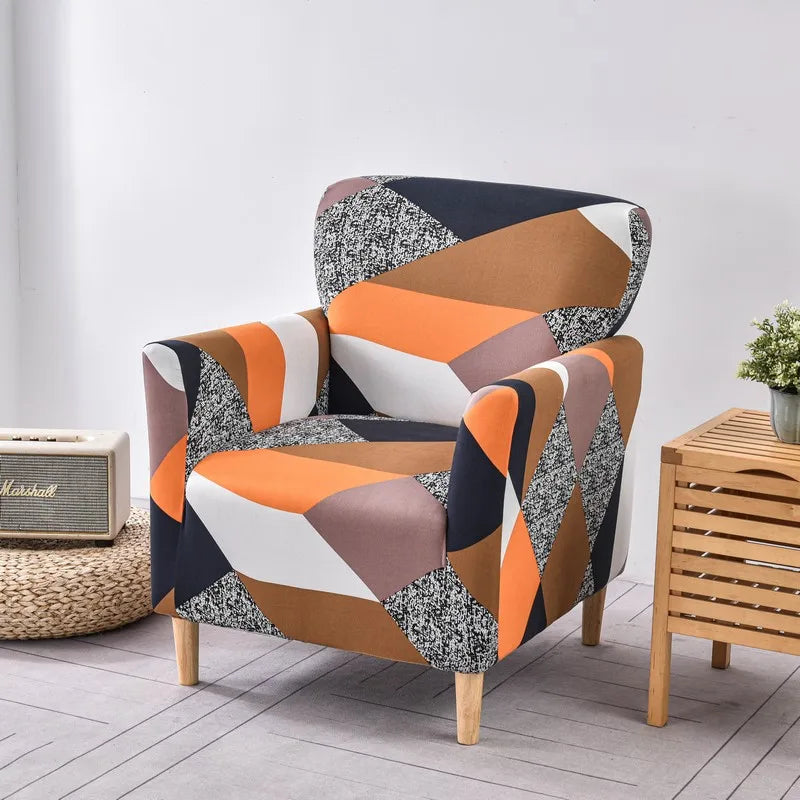 Afralia™ Accent Chair Cover Slipcovers | Stretch Sofa Couch Case