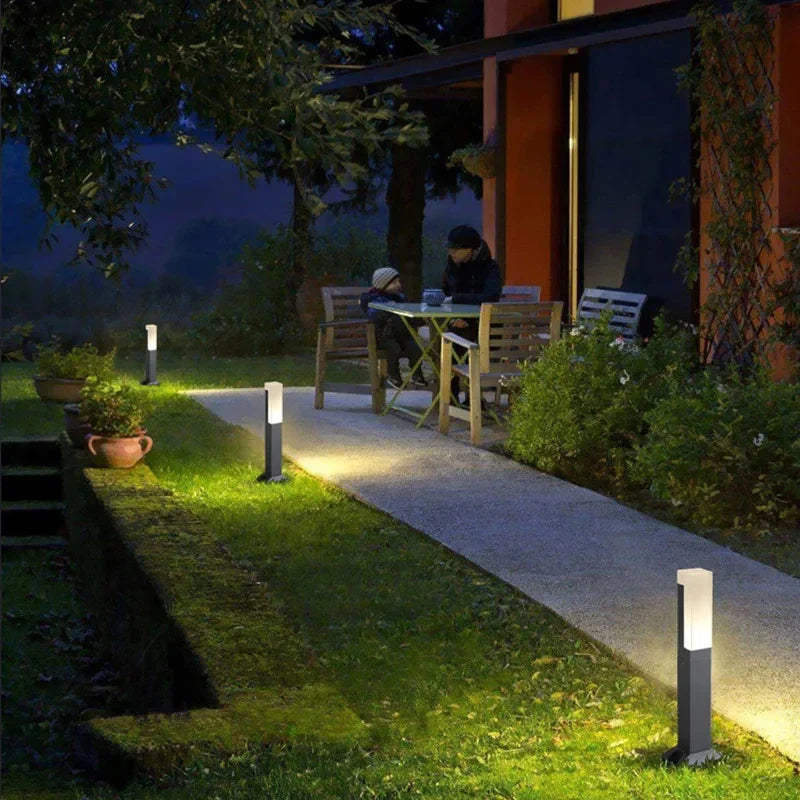 Afralia™ LED Lawn and Courtyard Lights for Garden Villa Park Landscaping