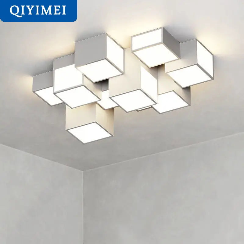 Afralia™ LED Chandeliers: Modern Minimalist Living Room Ceiling Light Fixture