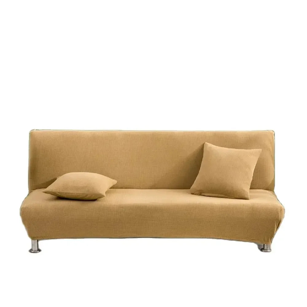 Afralia™ Spandex Futon Sofa Cover Slipcover Solid Color