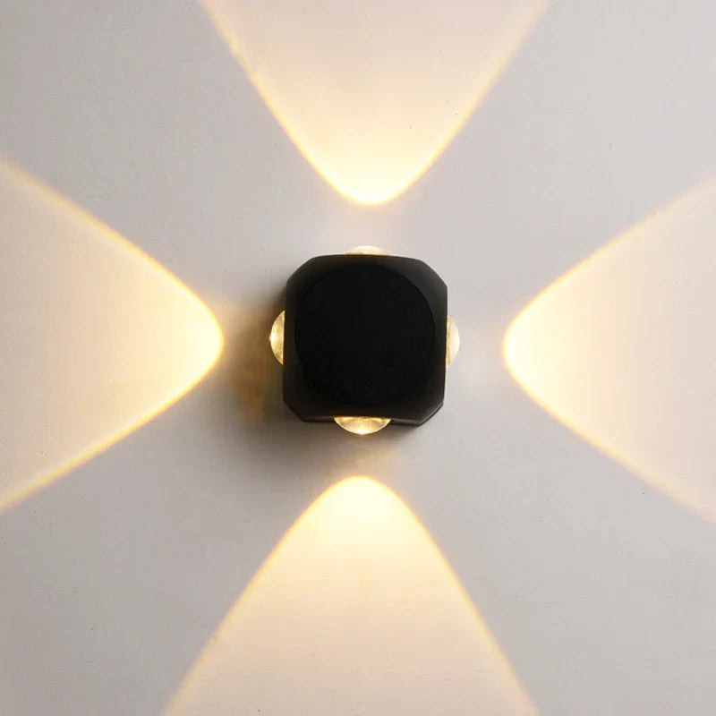 Afralia™ 4W LED Wall Light for Home Decor and Outdoor Garden Sconce