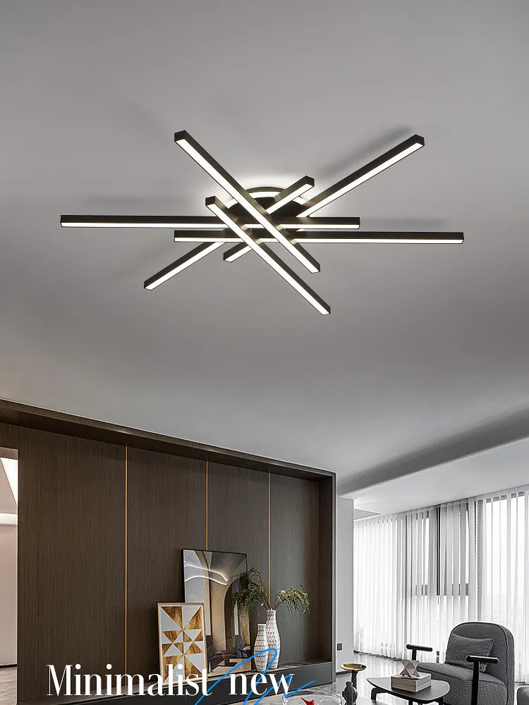 Nordic Modern LED Ceiling Lamp - Stylish Lighting Fixture for Living Room, Dining Room, Bedroom