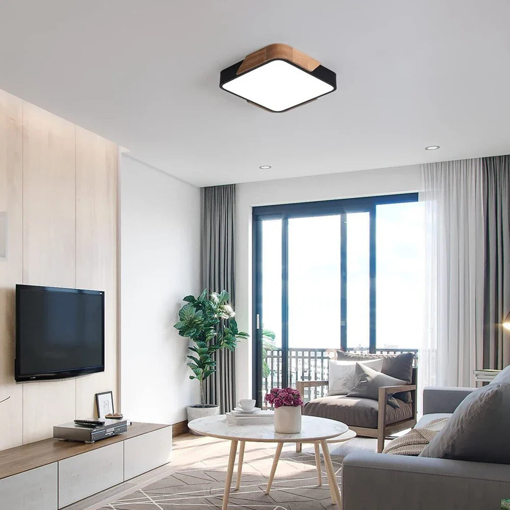 Afralia™ LED Ceiling Light: Modern Bedroom Chandelier for Home Decor