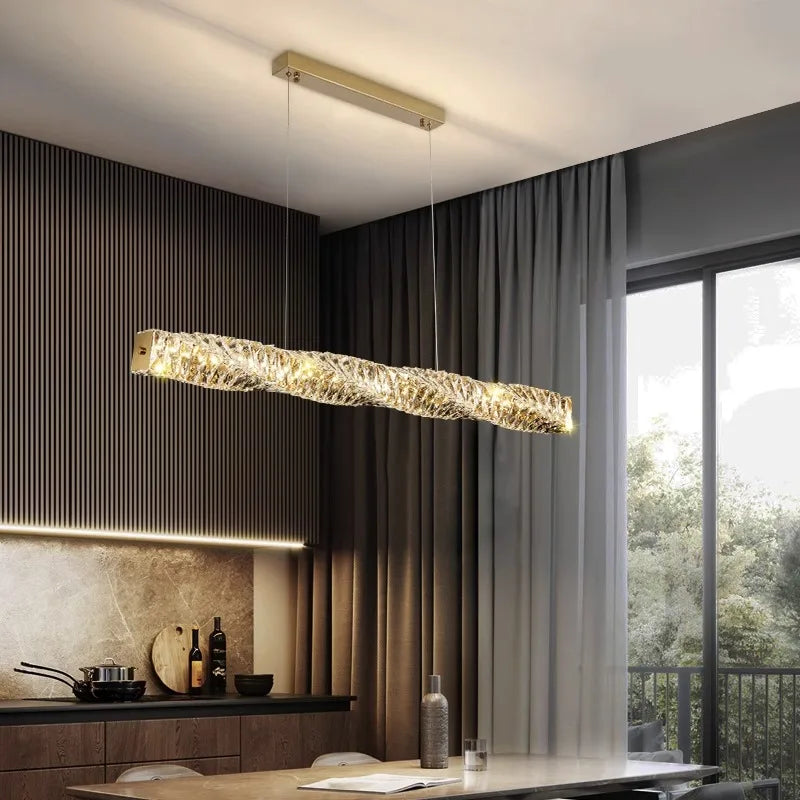 Afralia™ Modern LED Pendant Light Chandeliers for Living Room and Dining Room
