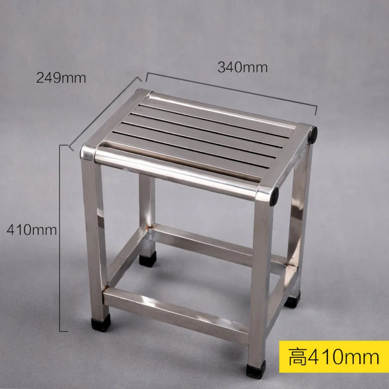 Afralia™ Metal Vanity Chair for Bathroom, Salon & Bedroom Storage