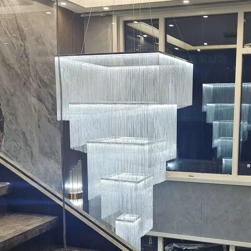 Afralia™ Modern LED Pendant Chandeliers for Living and Dining Room Lighting