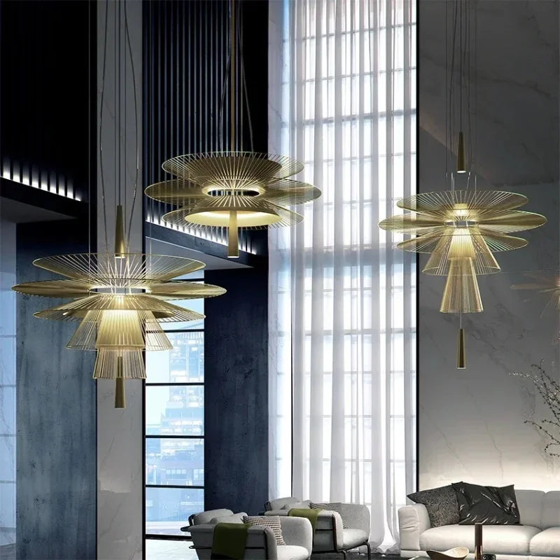 Afralia™ Modern Simplicity Pendant Lights for Bedroom Restaurant Bar Chandelier