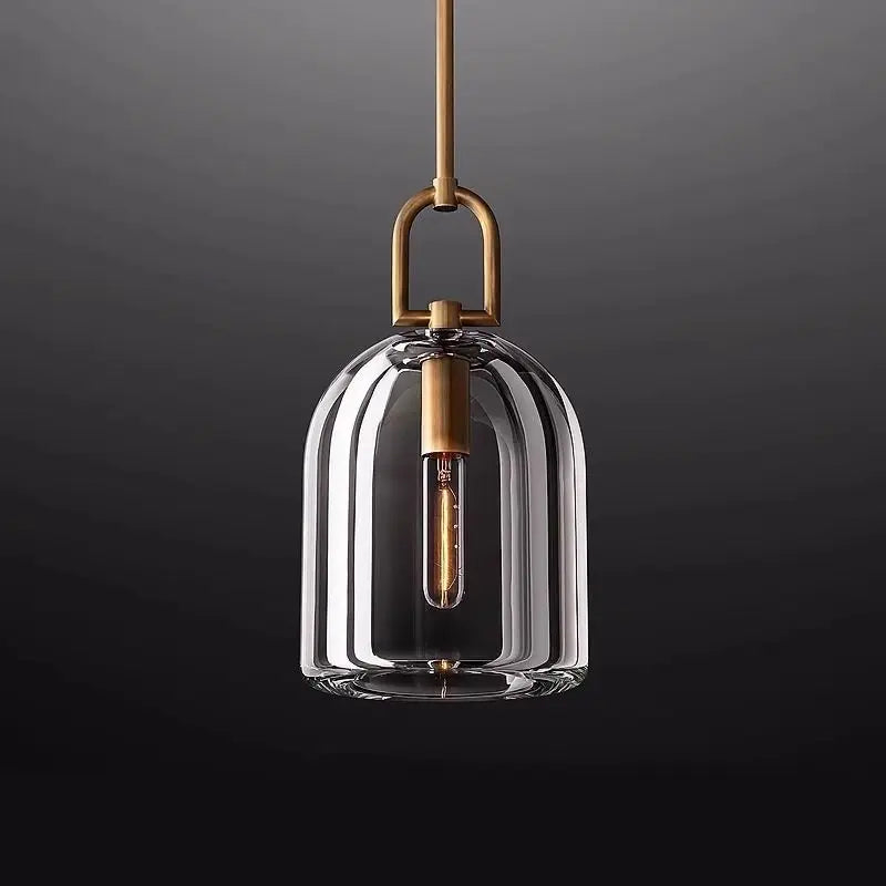 Afralia™ Luxury Crystal Chandelier LED Light for Home Decor and Dining, Nordic Style Glass Lighting