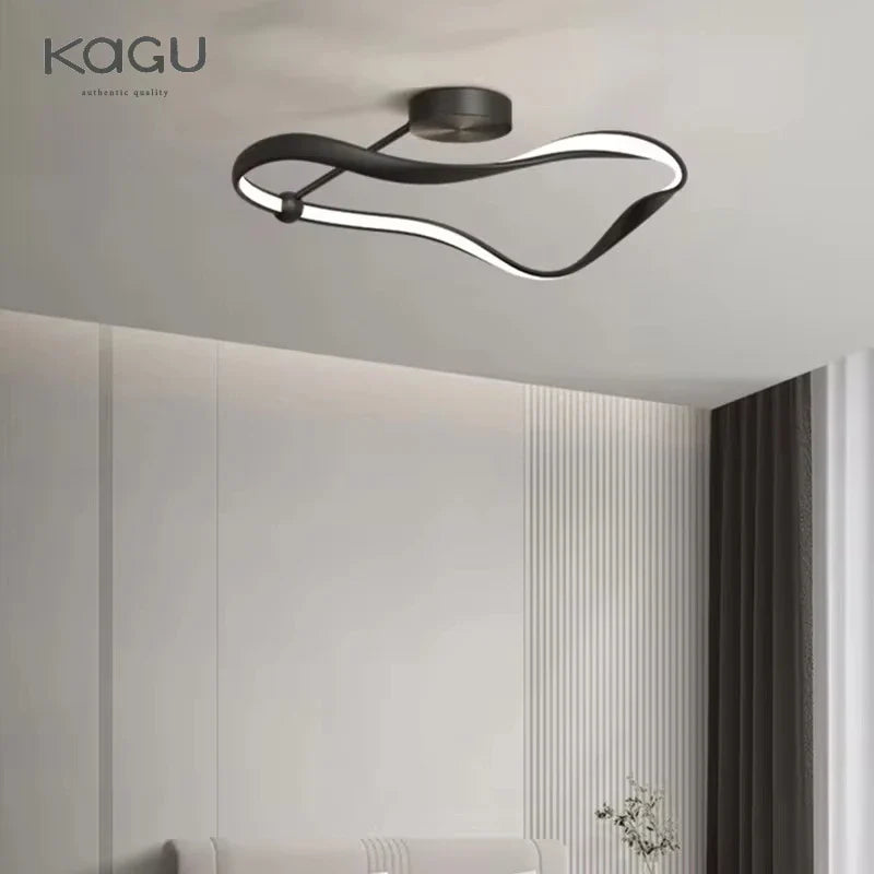 Afralia™ LED Ceiling Light: Modern Minimalist Nordic Design for Bedroom, Living Room, Study, Kitchen & Restaurant