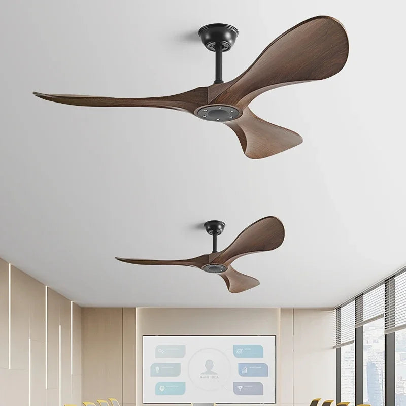 Afralia™ 3 Blade DC Motor Ceiling Fan with Remote Control