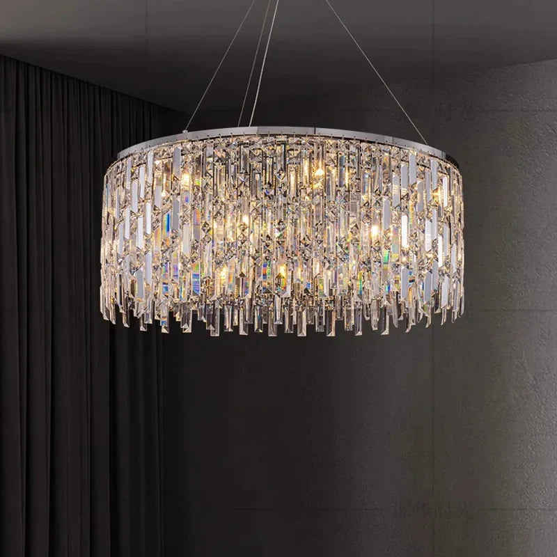Afralia™ Luxury Chandeliers Living Room Ceiling Pendant Light Fixture