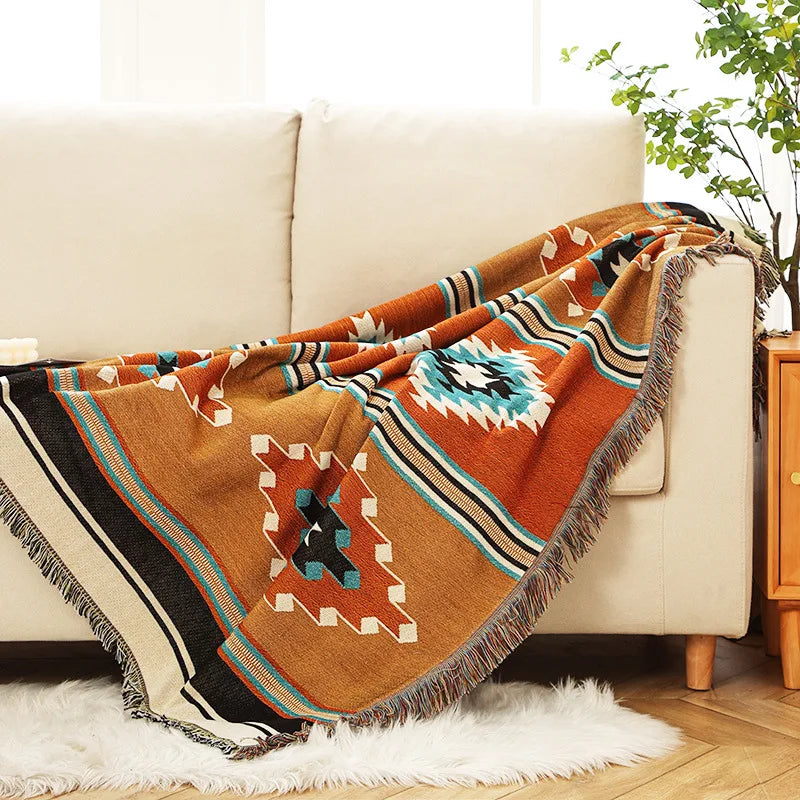 Afralia™ Bohemian Throw Blanket