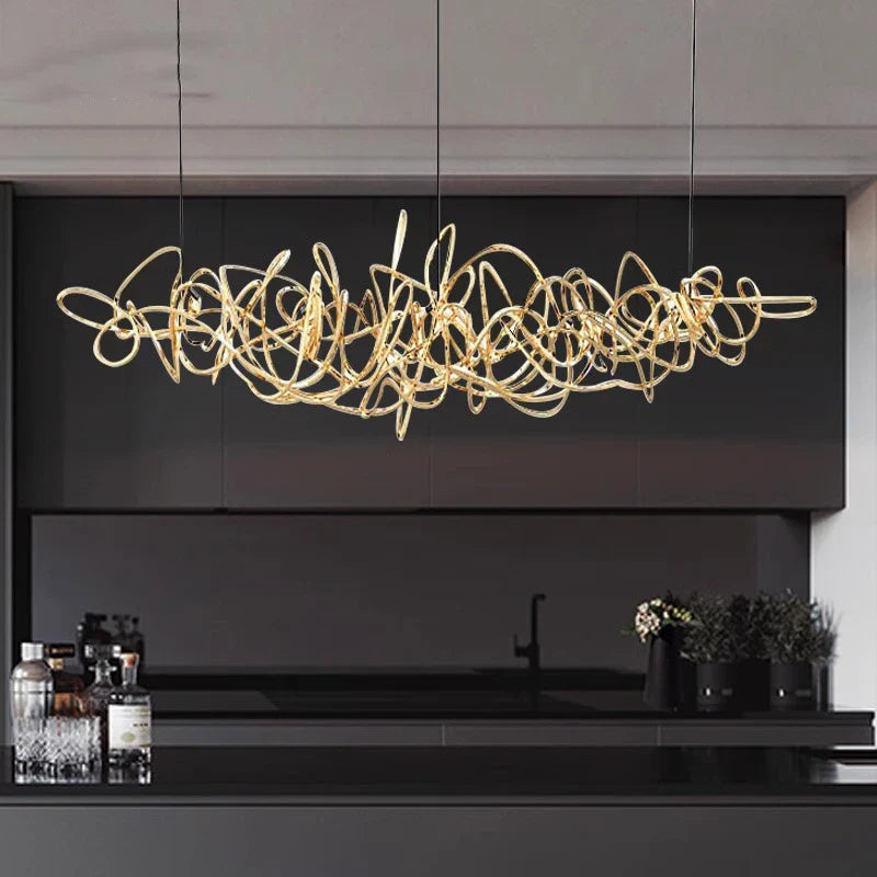 Afralia™ LED Pendant Chandeliers for Modern Living & Dining Room Lighting