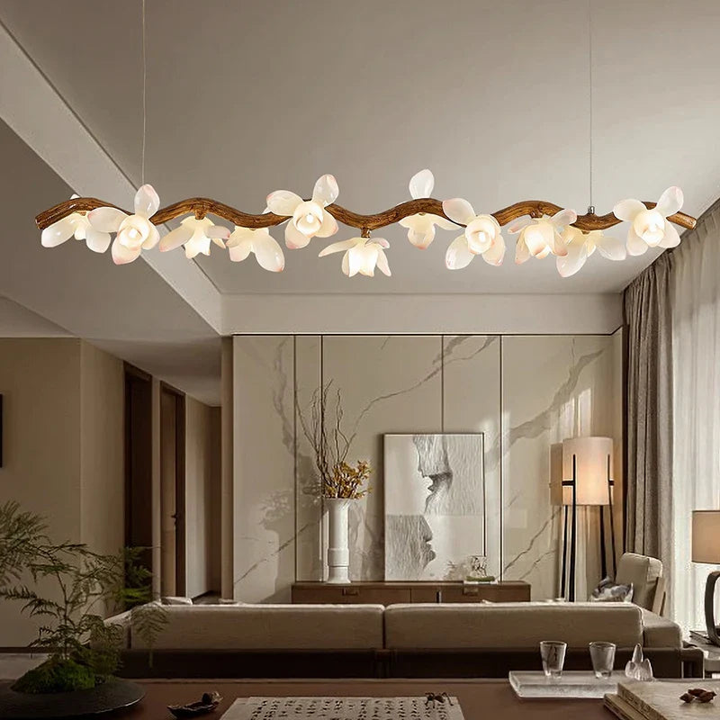 Afralia™ Modern LED Pendant Chandeliers for Living Room and Dining Room