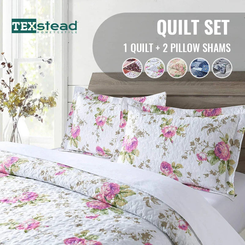 Afralia™ Lightweight Quilt Bedding Set with Pillow Shams