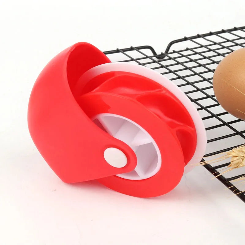 Afralia™ Pastry Rolling Wheel Decorator for Baking, Dough Cutting, and Kitchen Tool