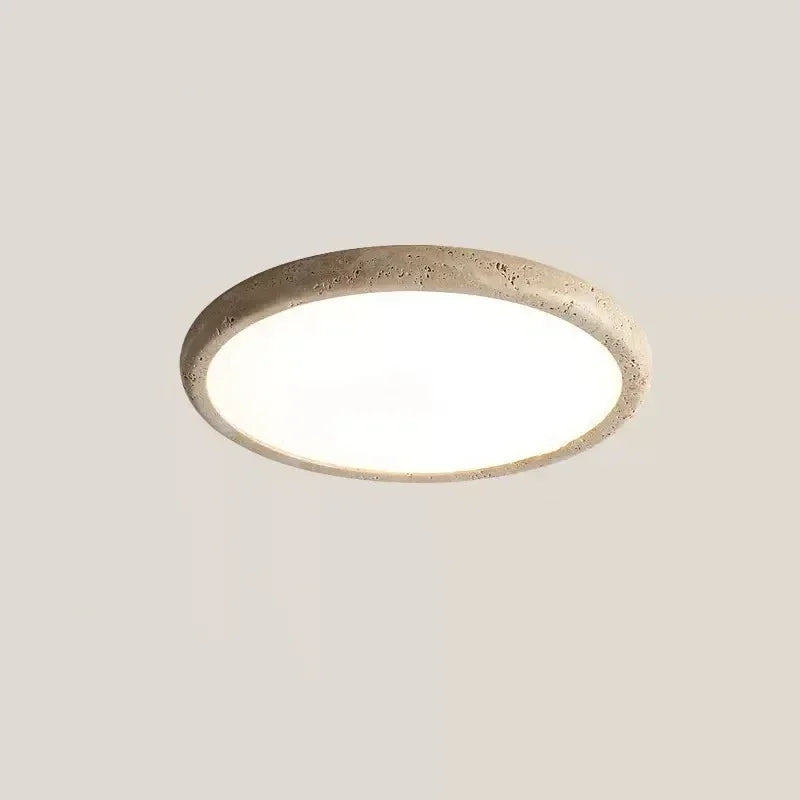 Afralia™ Stone Ceiling Lamp LED Downlight for Living Room Bedroom Kitchen