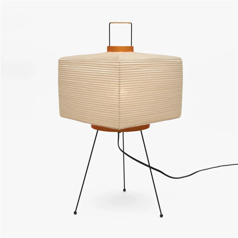 Afralia™ Noguchi Akari Table Lamp LED E27 Rice Paper Modern Light Fixtures