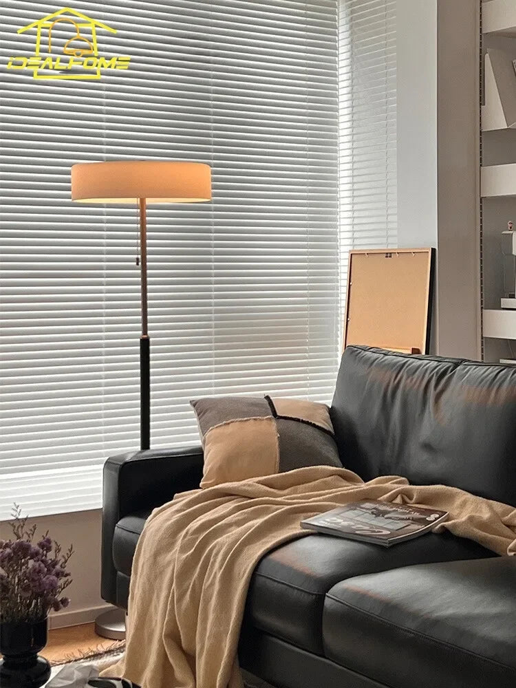 Afralia™ Minimalist Glass Floor Lamp LED E27 Iron Art Decorative Standing Light