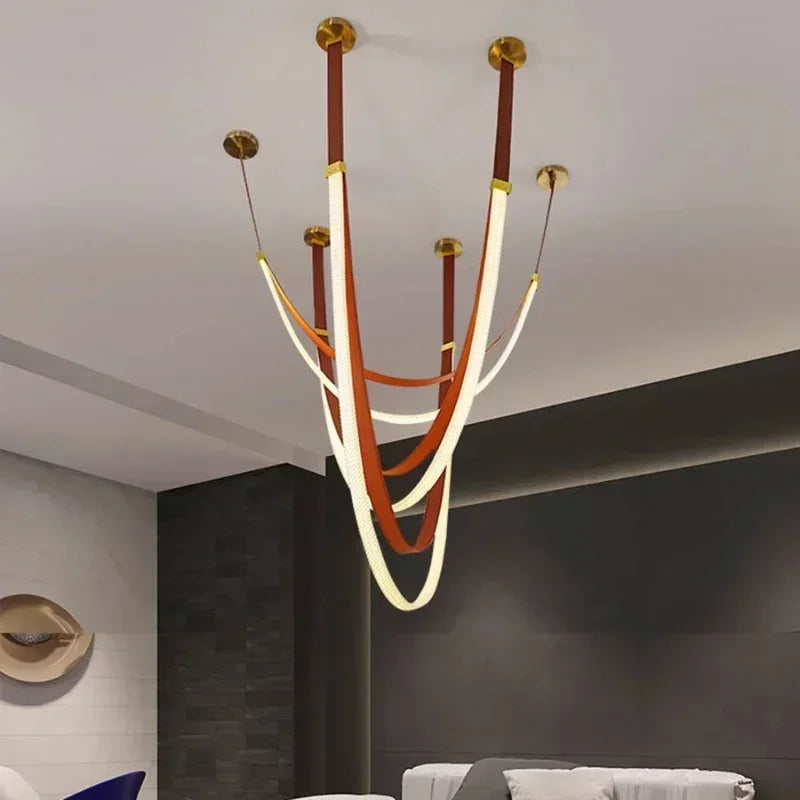 Afralia™ Modern Simplicity Pendant Chandelier for Living Restaurant Kitchen Island Tables