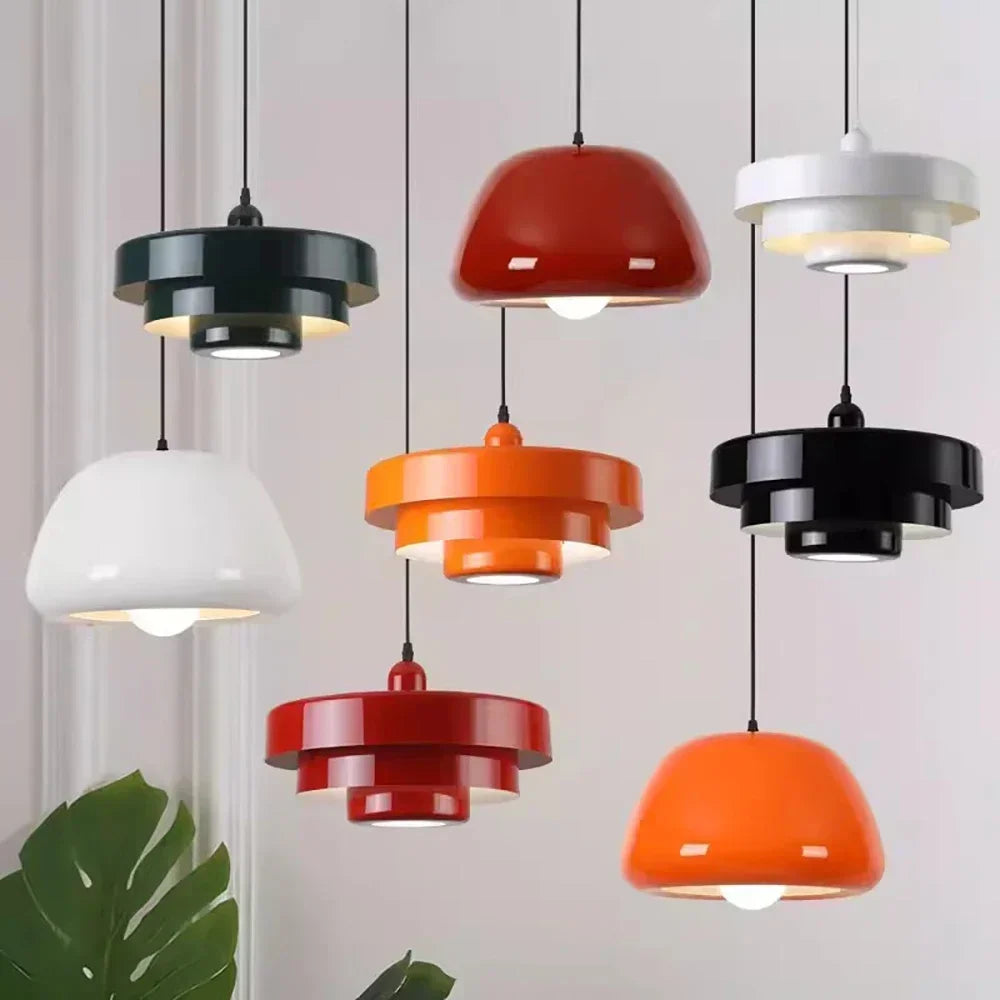 Afralia™ Nordic LED Macaron Pendant Light for Restaurant & Living Rooms