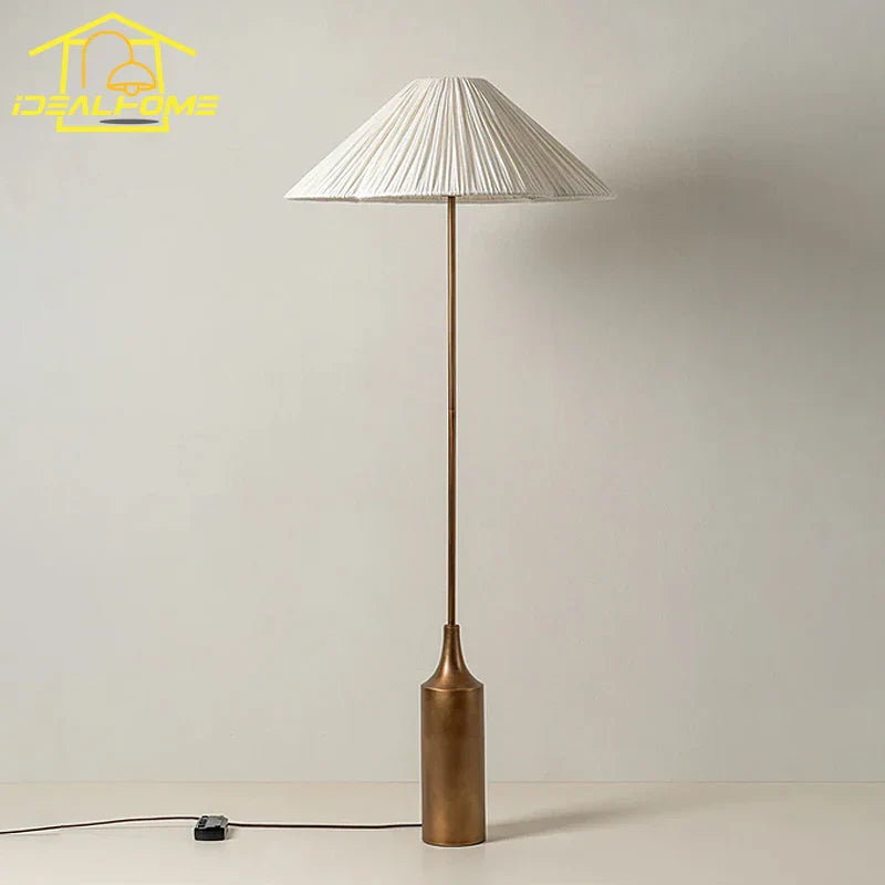 Afralia™ Medieval LED Vertical Floor Lamp for Art Decor in Living Room or Bedroom