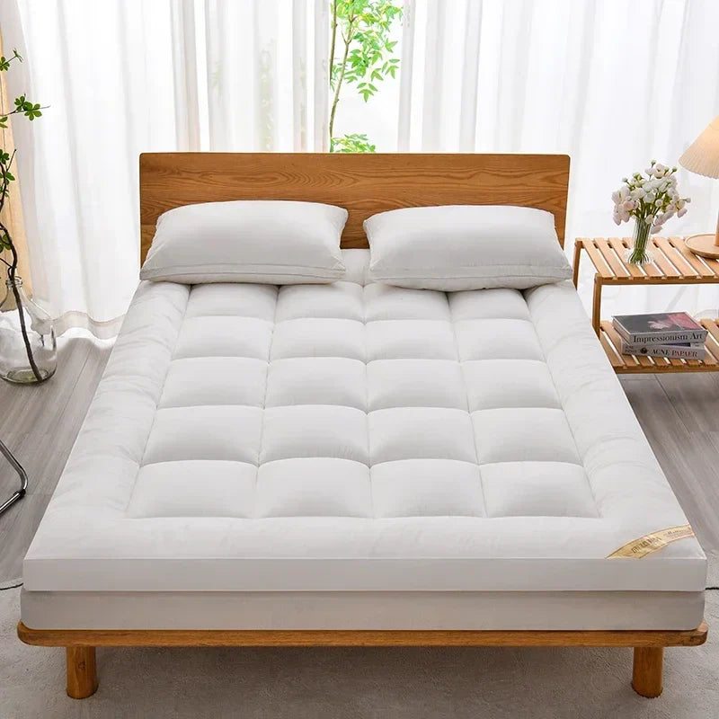 Afralia™ Soft Thicken Quilted Queen Mattress Topper for Year-Round Comfort