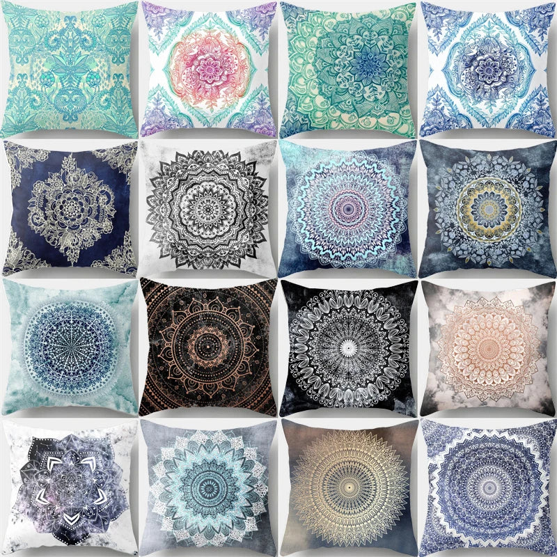 Afralia™ Nordic Flower Boho Pillow Case for Home Decor - Soft Sofa Cushion Cover
