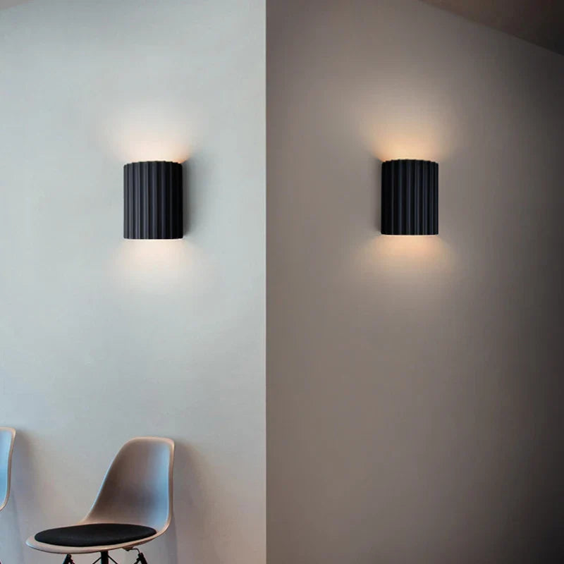 Nordic Pumpkin Resin Wall Lamp by Afralia™ for Modern Indoor Decor