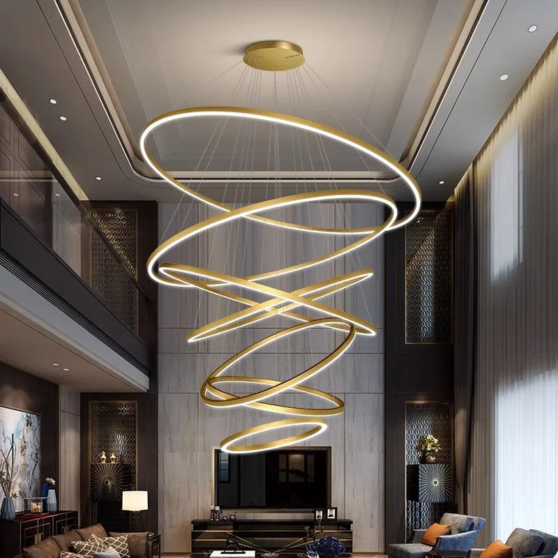 Afralia™ Modern Dine Room Pendant Light Indoor Chandelier Ceiling Lamp