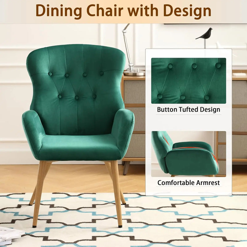 Afralia™ Velvet Accent Chair - Modern Comfort and Elegance for Your Living Room
