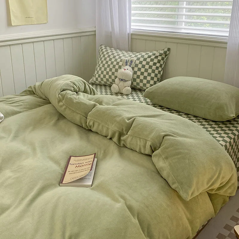 Afralia™ Winter Quilt Thicken Comforter Nordic Quilts with Filling