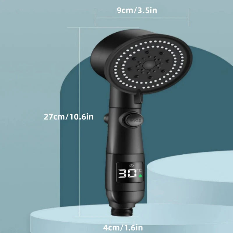 Afralia™ High Pressure Hand-held Showerhead Kit for Bathroom Essentials