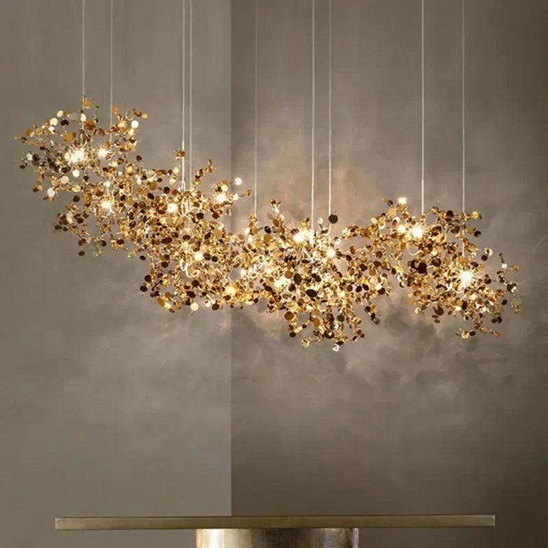 Afralia™ Modern Luxury Ceiling Chandelier for Living Room and Dining Room Lighting