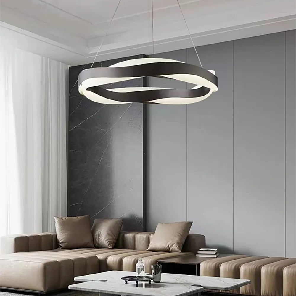 Afralia™ Nordic Modern LED Chandelier for Home Decor Lighting Fixtures
