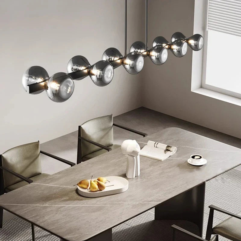 Afralia™ Modern LED Pendant Chandeliers for Home Decor and Indoor Lighting