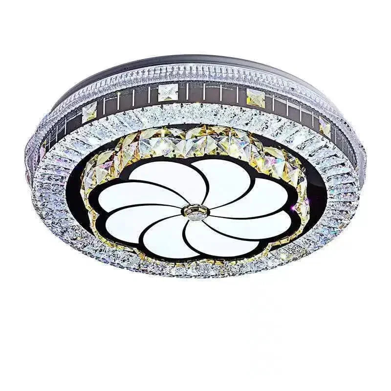 Afralia™ Crystal LED Ceiling Lamp for Modern Home Decor