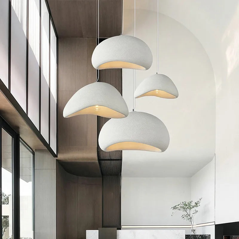 Afralia™ Nordic Minimalist Hat Pendant Lights for Dining Room Kitchen Chandelier Fixture