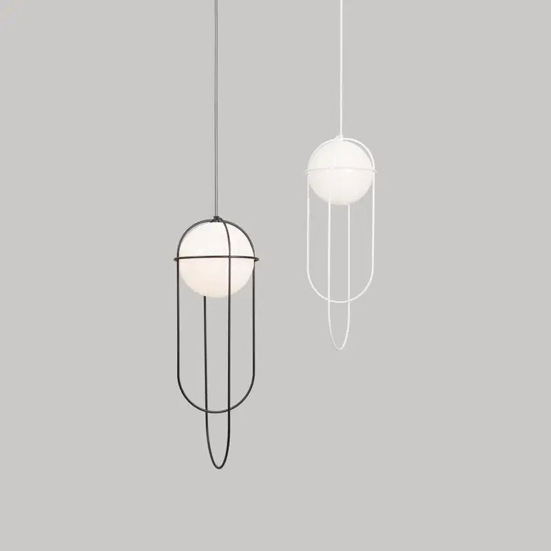 Afralia™ Minimalist Pendant Light & Artistic Sofa Set for Unique Restaurant Ambiance