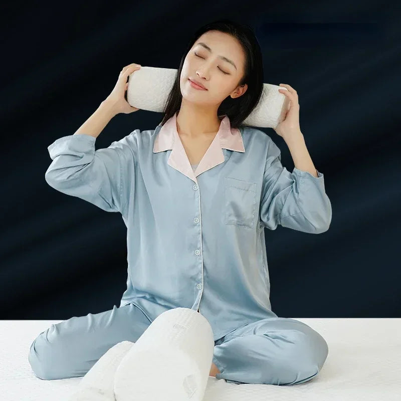 Afralia™ Memory Foam Neck Pillow for Soft Cervical Pain Relief