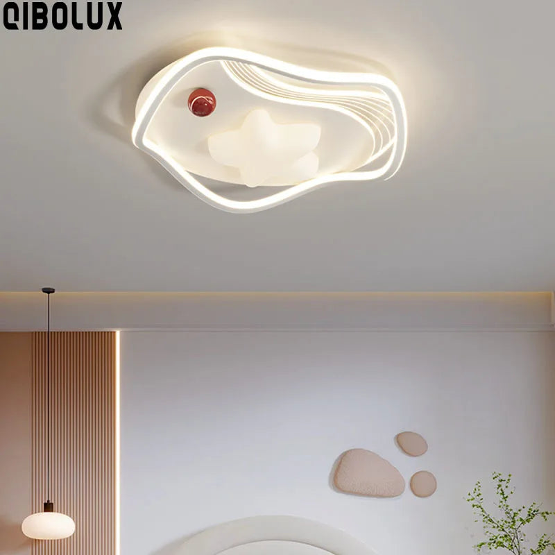 Afralia™ Minimalist Modern Ceiling Light for Bedroom Living Room Kitchen Indoor Decor Lamp