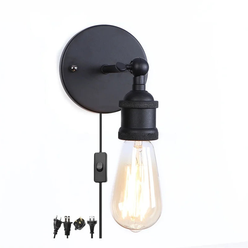 Afralia™ LED Wall Lights Bathroom Mirror Stair Light Bar Industrial Vintage Wandlamp