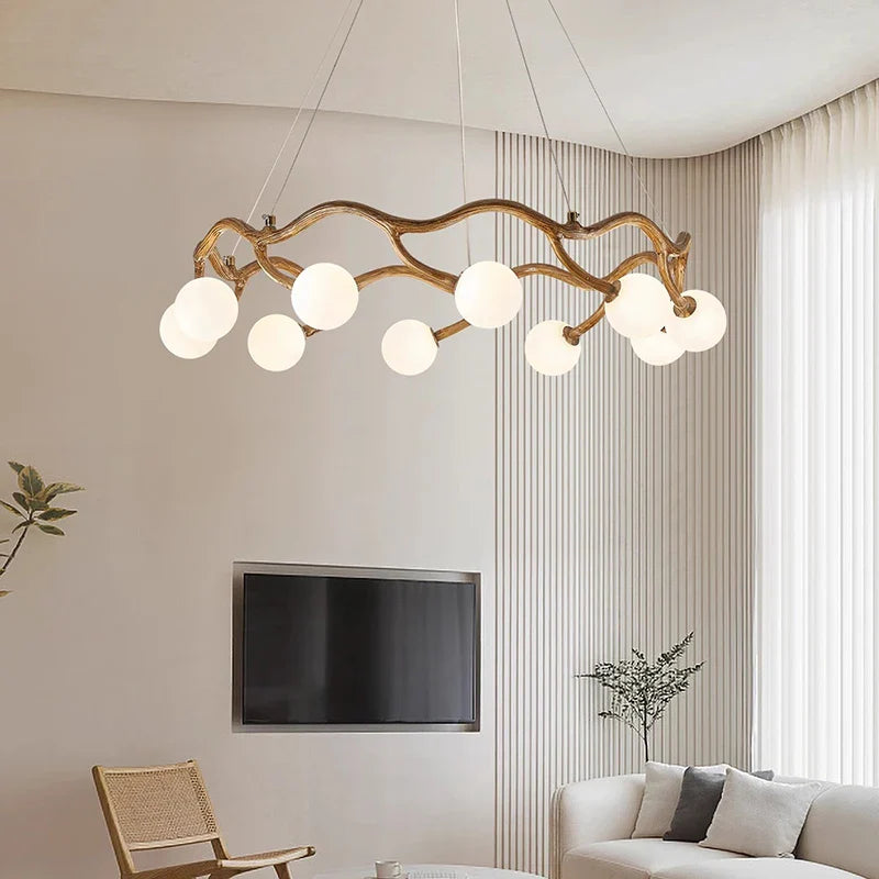 Afralia™ Modern LED Pendant Chandeliers for Indoor Living and Dining Room Lighting
